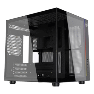 Gabinete kalkan Midgard Preto RGB sem fan