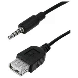 Cabo P3 macho / USB femea