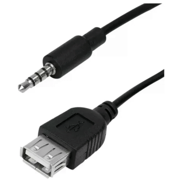 Cabo P3 macho / USB femea