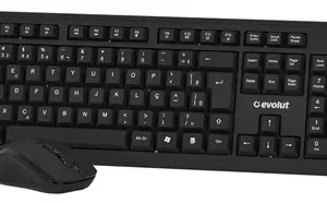 Kit Teclado e mouse sem fio