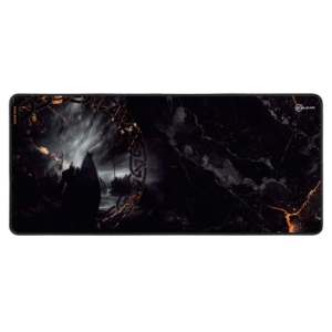 Mousepad Gamer Kalkan Ember Extended, Speed, 900x400x4mm, Tecido, Preto