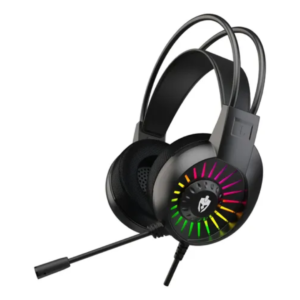Headset Gamer Fone De Ouvido Evolut Eg313 Dyn Usb 7.1 Preto