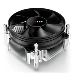 Air Cooler Para Processador Alltek, 90mm, Tdp 65w, Preto