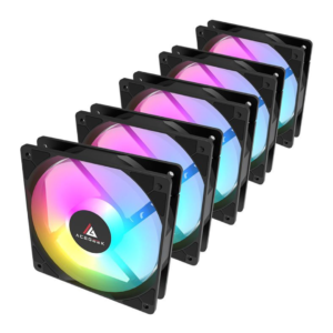 Kit 5 Fans Acegeek  Rainbow