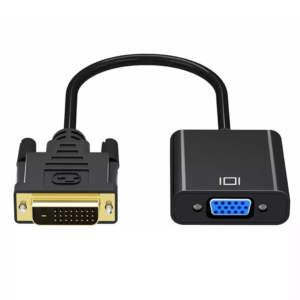 Adaptador DVI para VGA Macho Fêmea | Conexão de Vídeo